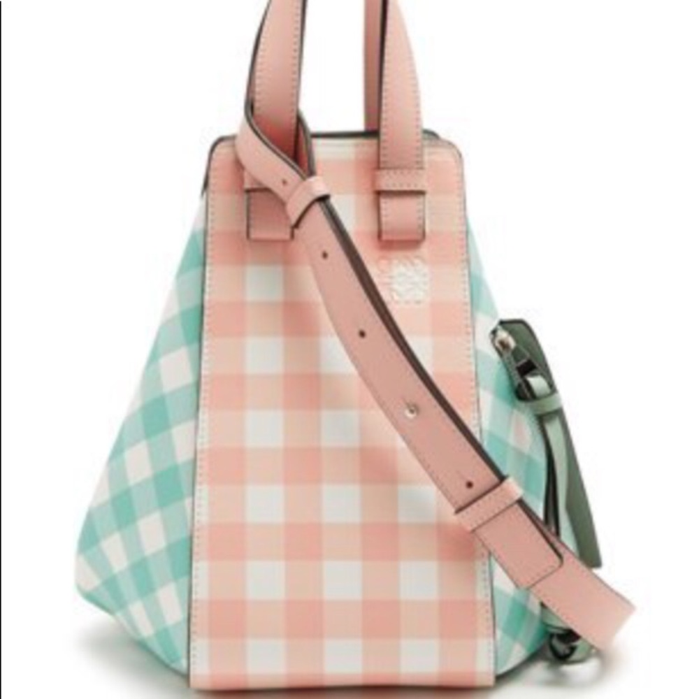 Loewe hammock gingham tote/shoulder bag/ crossbody